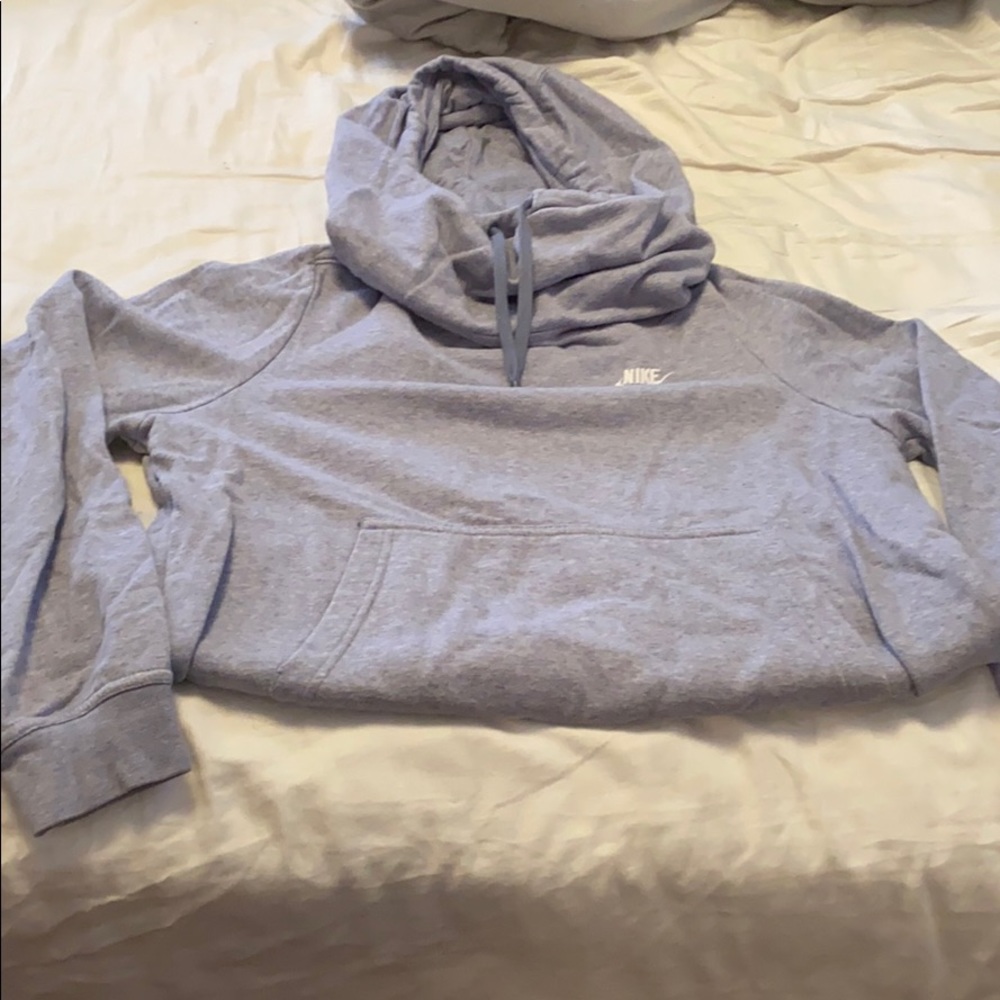 Purple Nike sweatshirt